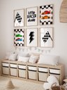 Ver imagem 1 de Kit 6 Quadros Decorativos Infantil Carros No3