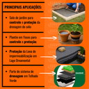 Ver imagem 3 de Manta Geotextil Tipo Bidim 10m² RT06 para Jardim Drenagem Separação 2,30x4,40MTS