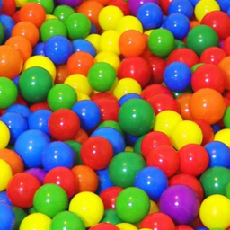 Piscina de Bolinhas Premium - Medidas 1,0m X 1,0m + 500 Bolinhas Top Coloridas - 2