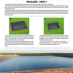 Lona para Tanque Peixe Lago Geomembrana Pead 0,5mm 500 Micras 14x9 - 8