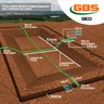Lona para Tanque Peixe Lago Geomembrana Pead 0,5mm 500 Micras 14x9 - 5