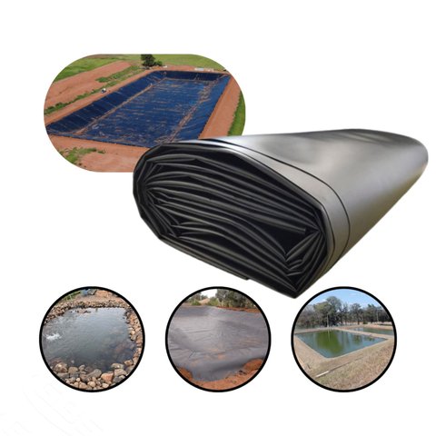 Lona para Tanque e Lago 10x9m Geomembrana PEAD 500 Micras Impermeável Resistente