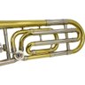 Trombone de Vara C/rotor Laqueado Dourado C/case New York - 6