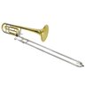 Trombone de Vara C/rotor Laqueado Dourado C/case New York - 1
