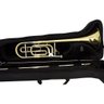 Trombone de Vara C/rotor Laqueado Dourado C/case New York - 4