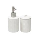 Ver imagem 1 de Cj 2 Pecas para Banheiro de Ceramica Point Branco