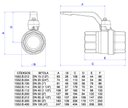 Ver imagem 4 de Registro de Esfera 1552 1.1/2" Dn40-b Deca