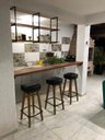 Ver imagem 6 de Banqueta Alta sem Encosto para Balcão Cozinha Decor Gourmet Pés Palito Bancada Resistente Ilha Luxo