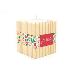 Porta-Vela Gratidão Floral - 1