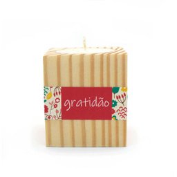 Porta-Vela Gratidão Floral - 2