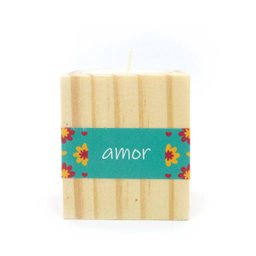 Porta-vela Amor Flores - 2
