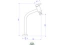 Ver imagem 2 de Torneira de Mesa para Cozinha 1167 Link Cromado - Deca