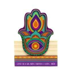 Escultura Hamsá Mão de Fátima 16cm - 1