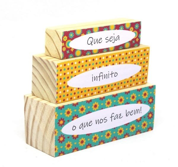 Frase em Bloco Que Seja Infinito - 2