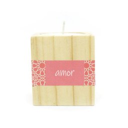 Porta-Vela Amor Rosa - 2