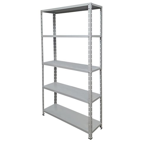 Estante de Aço 5 Prateleiras 25cm Multiuso 25kg/prateleira Várias Cores