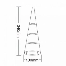 Pendente LED 12W TPCL Taschibra Luz Amarela 4000K - 4