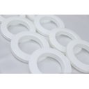 Ver imagem 2 de Cortina De Tecido Com Renda 3,00 X 2,30 Para Sala/quarto:Creme