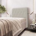 Ver imagem 1 de Cabeceira Sirius 90 / N-037 Bouclê Off White