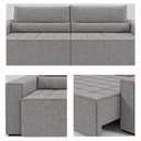 Ver imagem 7 de Sofa Cama 260cm Retratil e Reclinavel 4 Lugares Nepal