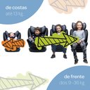 Ver imagem 4 de Cadeira Auto Cosco Unique Preto Sport 0 A 36kg - Imp01342