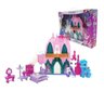Brinquedo Infantil Unicórnios Castelo Encantado Com Luz Som - 4