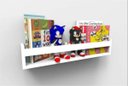 Ver imagem 3 de Kit 2 Prateleiras para Livros Enfeite Nicho Branco