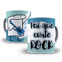 Ver imagem 1 de Caneca Flork para o Melhor Pai "pai que Curte Rock"