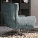 Ver imagem 6 de Poltrona Decorativa Malta Base Giratoria Linho Tcs 718 Moll