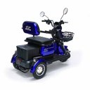 Ver imagem 3 de Triciclo Elétrico - New Smart Pam 1000w Lithium - Azul - Plug And Move