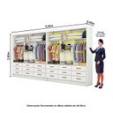 Ver imagem 3 de Closet 6 Portas 18 Gavetas Domus Premium - Grand Line
