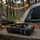 Ver imagem 3 de Kit Camping Maxi com Barraca 4 Pessoas Onix Blackout, Colchão Casal Bomba Embutida e Fogareiro Nauti