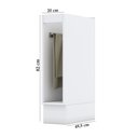 Ver imagem 2 de Balcão Porta Toalha Americana Branco Calcare Henn