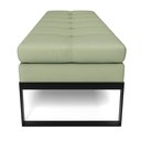 Ver imagem 3 de Recamier Verner Verde Dominic - 120cm - P/ Quarto, Sala de Estar, Hall de Entrada - Casore
