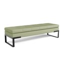 Ver imagem 2 de Recamier Verner Verde Dominic - 120cm - P/ Quarto, Sala de Estar, Hall de Entrada - Casore