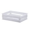 ORGANIZADOR CAIXOTE BAIXO BRANCO 40 x 28 x 12CM - 1