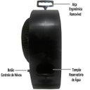 Ver imagem 3 de Climatizador Portátil Bob Super 2020 C/névoa Água Econômico 148 Watts Fluxo de Ar: 1700 M³/h Marca: