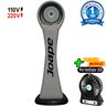 Climatizador Cassino Pedestal 2020 Marca Joape By Shoppstore +  Mini Ventilador 20 cm Cor Cinz - 2