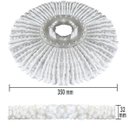 Ver imagem 6 de Refil Mop 360 Nano Microfibra Kit para 1 Ano C/4un Padrão Usa 110 Gramas, Ø350 Mm, Marca: Flexmop