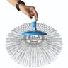 Refil Mop 360 Nano Microfibra Kit Para 1 Ano C/4Un Padrão Usa 110 Gramas, Ø350 Mm, Marca: Flexmop - 3
