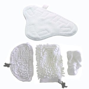 Kit Refil Vaporizador H2o Mop X5® (Triangular, Janela, Roupa e Pó)