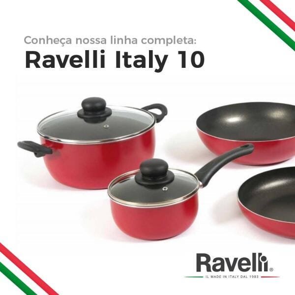 Crepiere/Panquequeira Revestida com Dylon antiaderente 25cm Ravelli Italy - 7