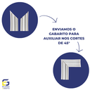 Ver imagem 3 de Boiserie Moldura Eva Autocolante Terra 3,5cmx8mm 25 Metros - Branco