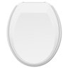 ASSENTO UNIVERSAL OVAL PRIME BRANCO CONVENCIONAL POLIPROPILENO - 2