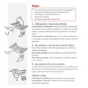 Ver imagem 2 de Cadeira de Escritório Day Presidente Rosê Gold Base Cromada Ergonômica Comprealegre