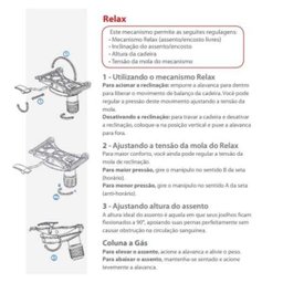 Cadeira de Escritório Giratória Presidente NR17 Ergonômica Day Preta Base Cromada Comprealegre - 2