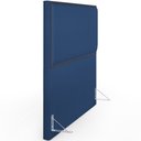 Ver mais imagens de Cabeceira Cama Box Casal Com Tachas 140 cm Vicenza L02 Suede Azul Marinho - Lyam Decor