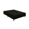Base de Cama Box Casal 138x188 Preto Suede - 1
