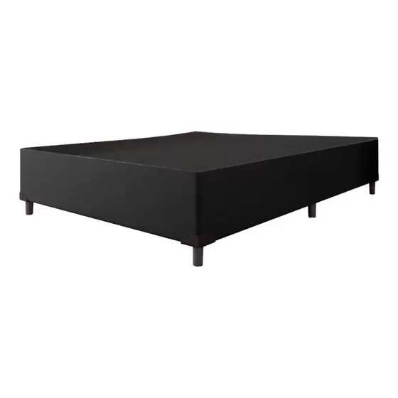 Base de Cama Box Casal 138x188 Preto Suede - 2