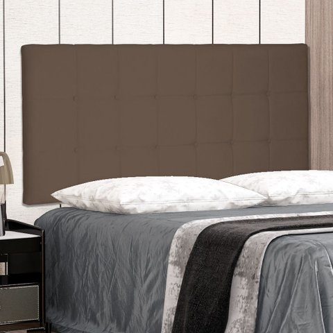Cabeceira Painel Quenn Size Estofada Verona 160cm Caramelo